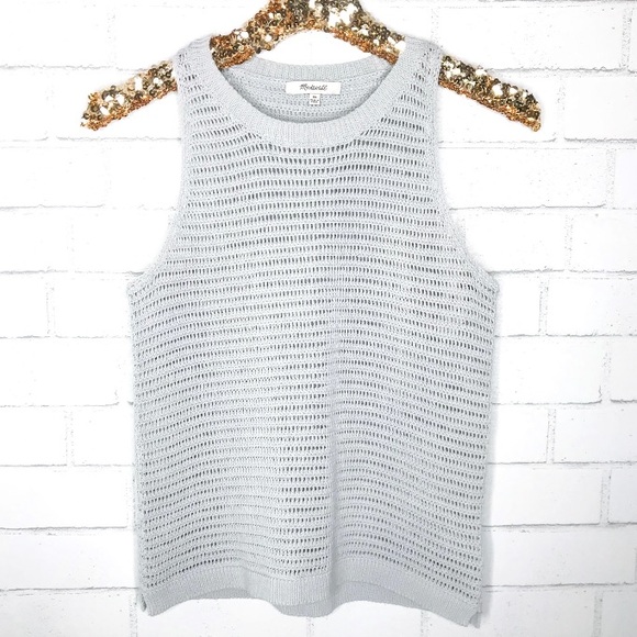Madewell Tops - Madewell Light Grey Knit Top